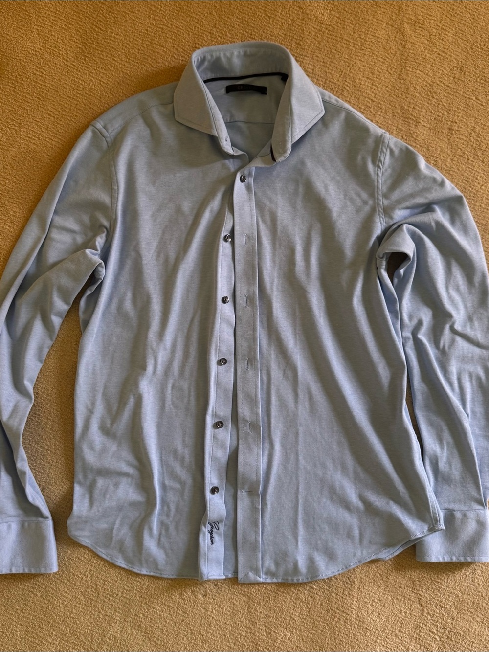 Greyson Men's Light Blue Long-Sleeve Button-Down Shirt Size S NWOT